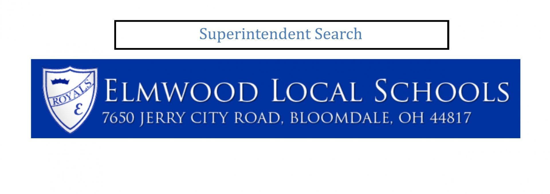 Elmwood Superintendent Position